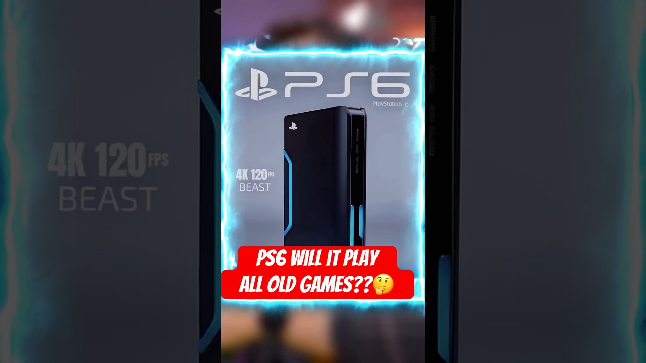 PS6: Will It Play ALL Your Old Games?! Sony's Redemption Arc! ⚡