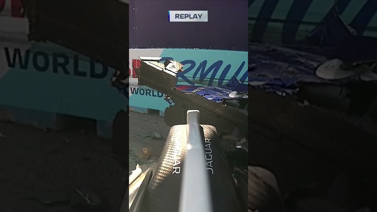 Onboard cars involved with huge crash Romeo EPrix #FormulaE #RomeEPrix #FEnaBand #Racing #HugeCrash