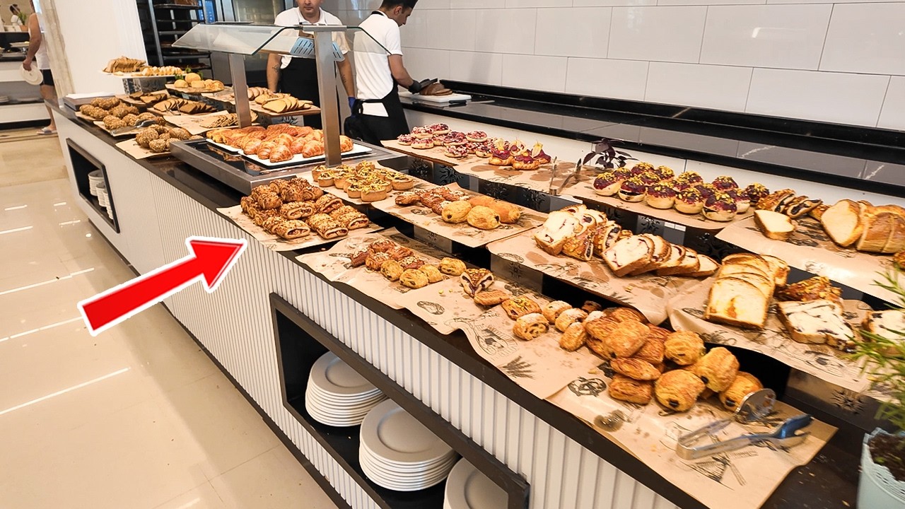 FashionTV Hotel Luxe Resor breakfast Main restaurant | One day at hotel FashionTV Luxe Resor