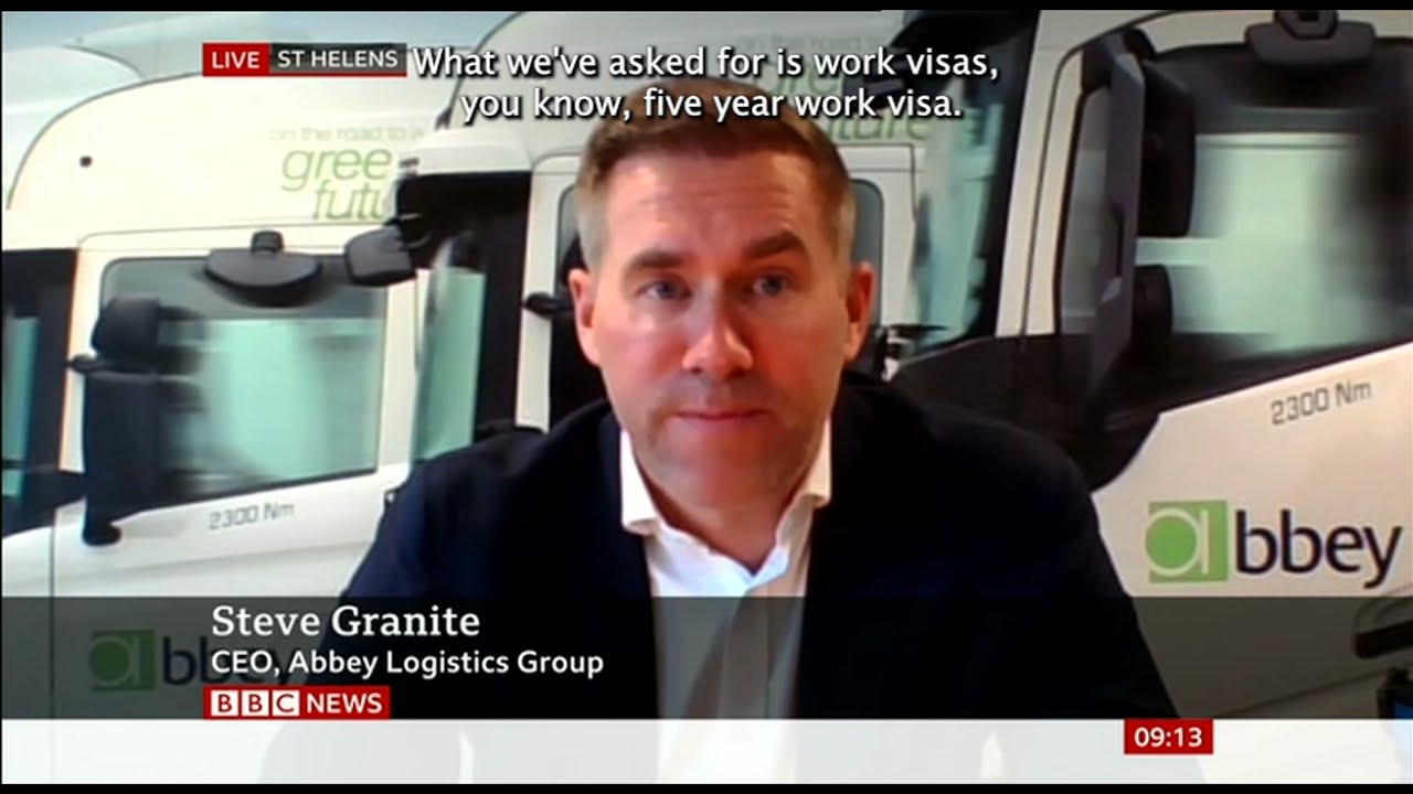Abbey Logistics CEO tells BBC News visa scheme was never attractive to drivers and would never work