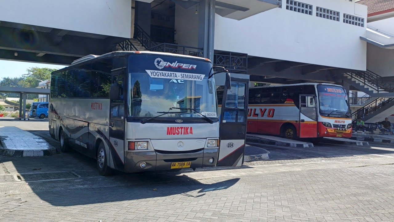 Jombor - Jogja naik Bis legend Mustika, vis ring road gamping