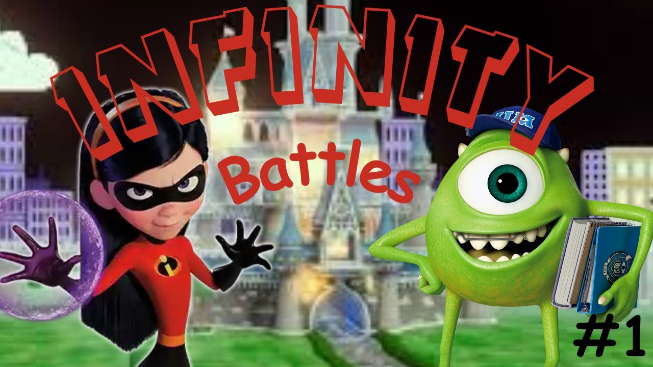 Violet vs Mike (Disney Infinity 1.0 - Wii)