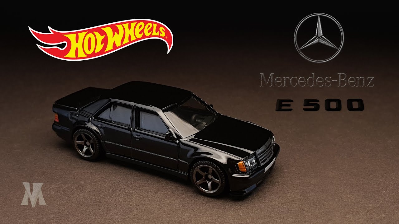 Hot Wheels Mercedes E500 - Swap matchbox wheels