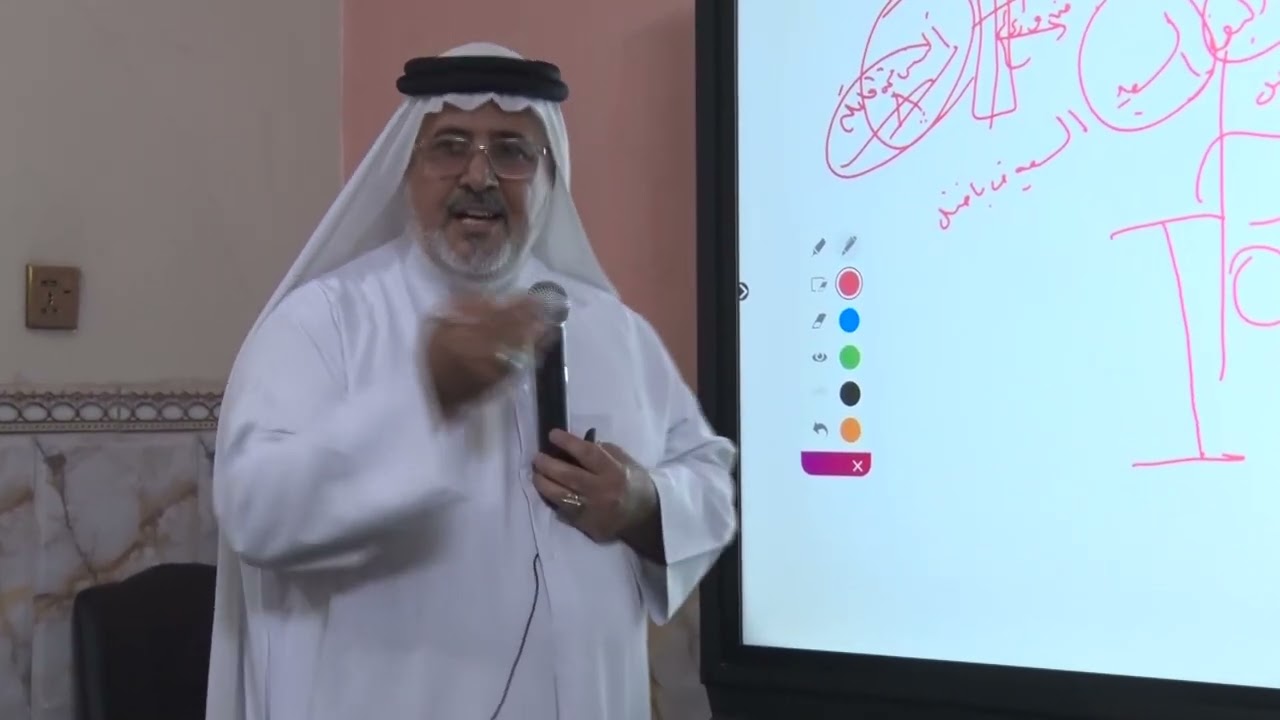عصر الظهور ودولة المنظور1 الجلسات الحوارية 26  المربي الحاج رحيم الاسدي