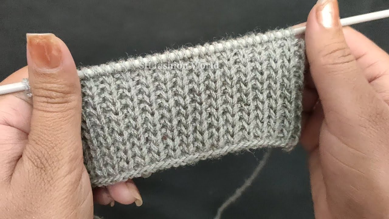 Border ki bunai design, sweater ki bunai design, knitting designs-SH fashion World.