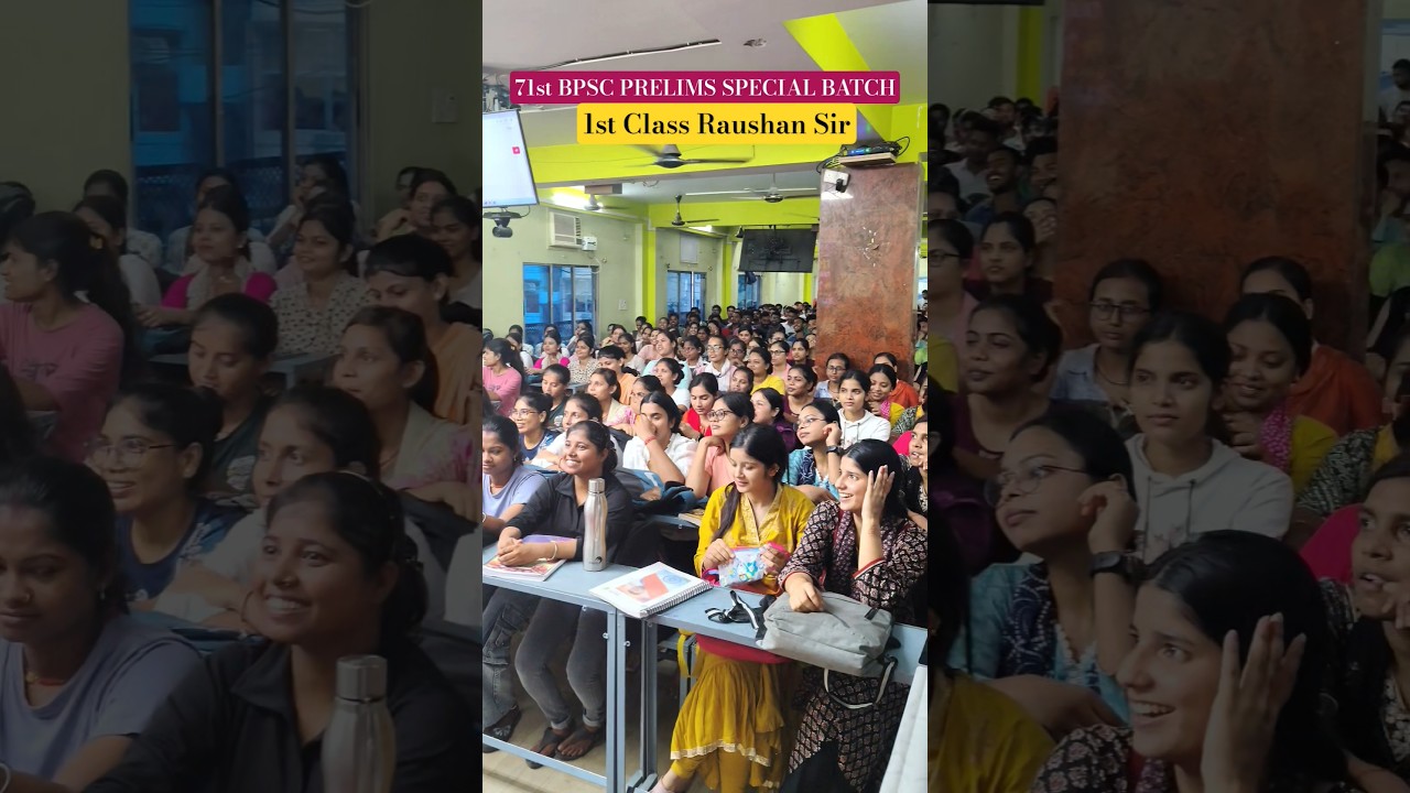 71st BPSC PRELIMS SPECIAL BATCH || Raushan Sir 1st Class|| @GYANBINDUGSACADEMY #viral #trending