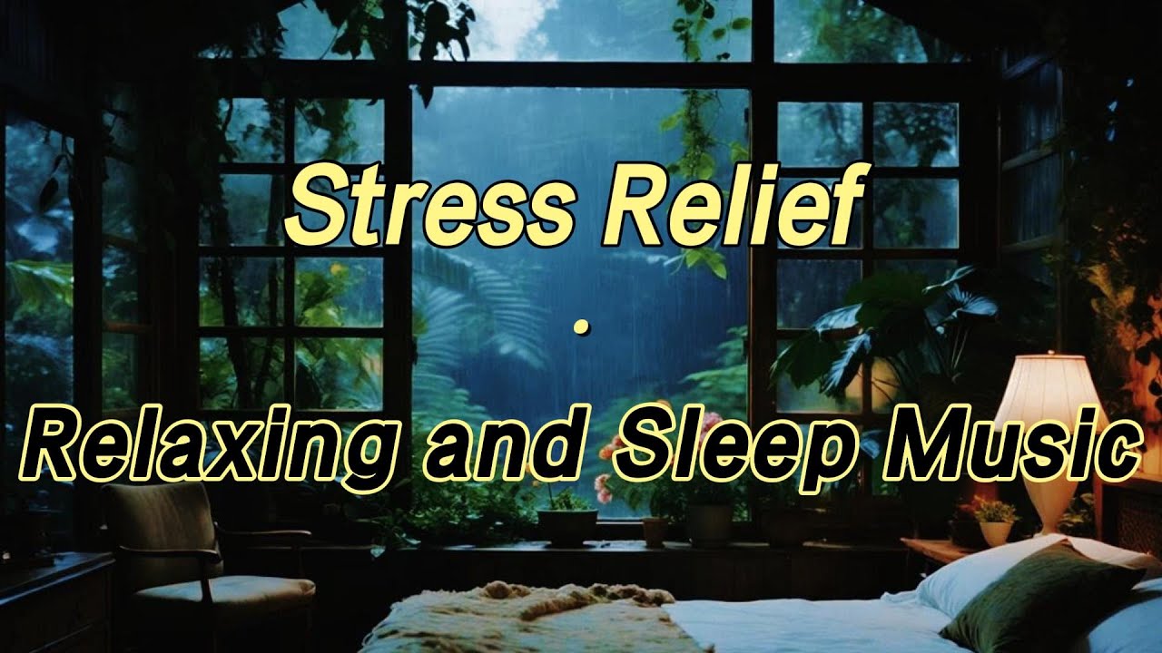 Inner Peace 🌿Raining House✨Stress Relief 🌿Relaxing and Sleep Music#funny #youtube #relax #sleep