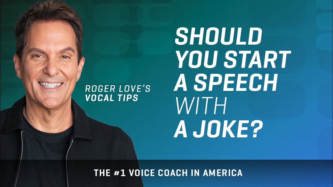 Should You Start a Speech with a Joke?