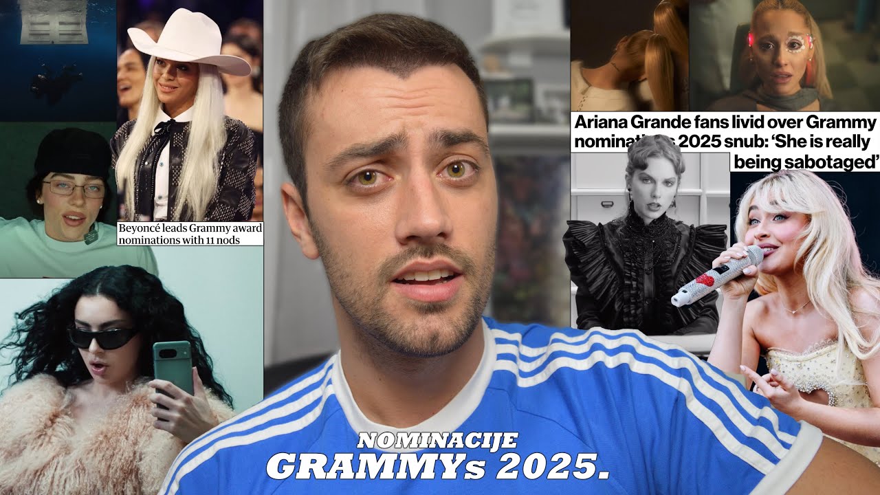 KOMENTARIŠEM GRAMMYs NOMINACIJE 2025. I PREDVIDJAM POBEDNIKE (Veliki SNUB) | Nenad Ulemek