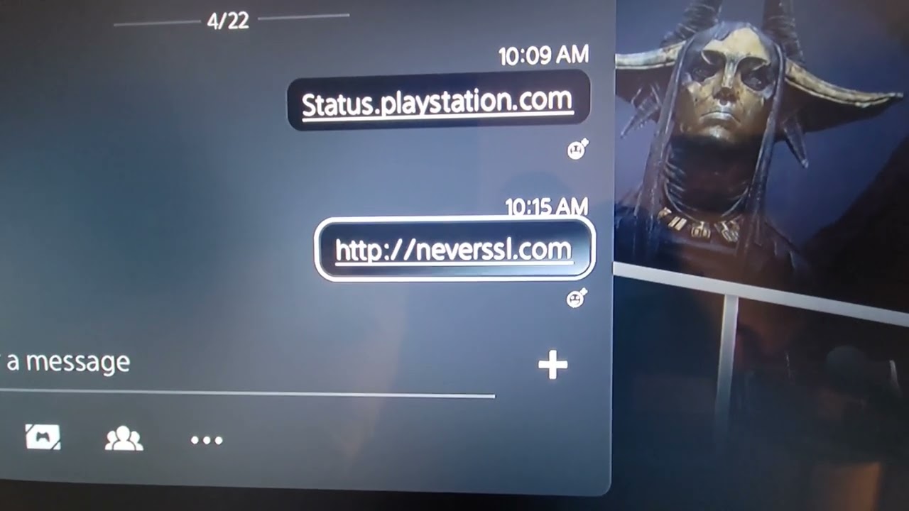 playstation 5,  hotel wifi has no authentication page
