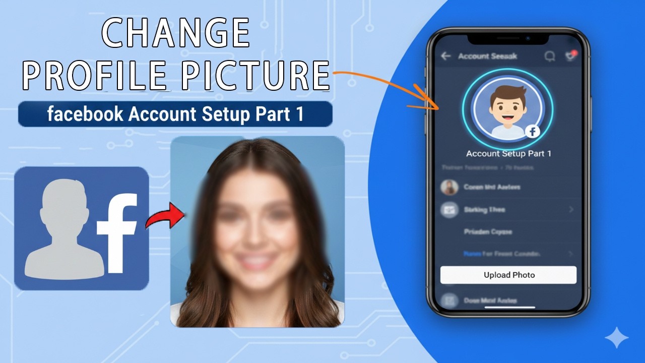 Change Profile Picture | Facebook Account Setup Part 1