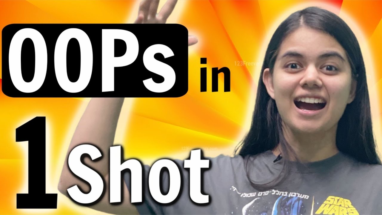 Java OOPs in One Shot | Object Oriented Programming | Java Language | Placement Course
