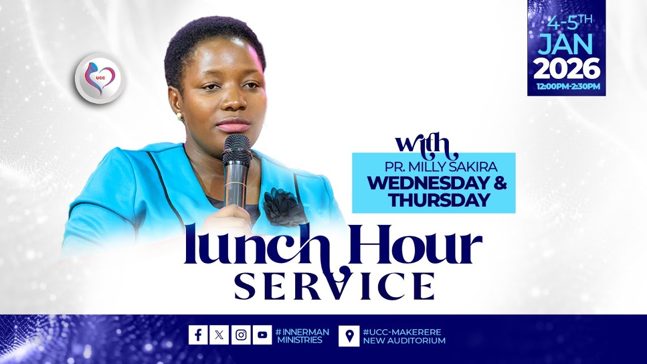 05.02.2026 || LUNCH HOUR SERVICE WITH PR. MILLY SAKIRA  || LIVE  @INNERMAN MINISTRIES