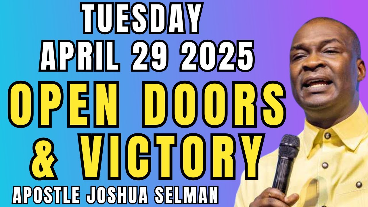 Victory & Open Doors Tuesday Prayer Apostle Joshua Selman