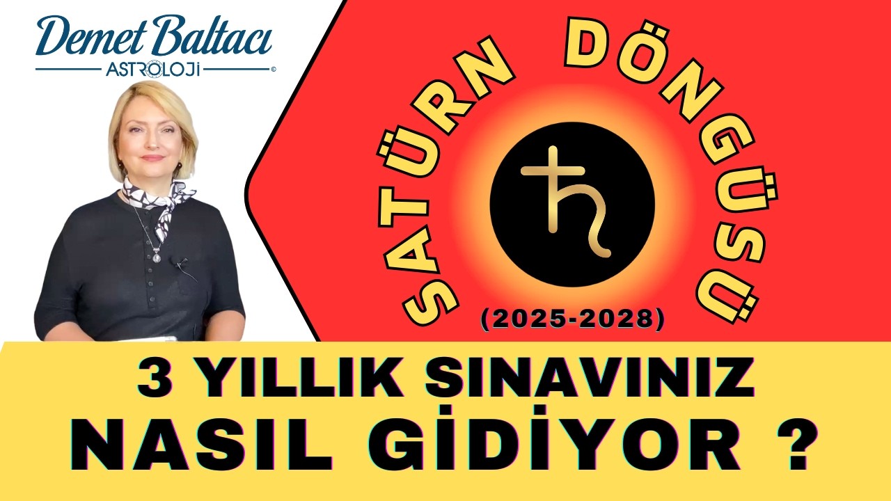SATÜRN DÖNGÜSÜ SİZİ DE DÖNÜŞTÜRECEK!? 🔥 Satürn (2025-2028) ⚠️ 12 Burç! #astroloji #satürn #burçlar