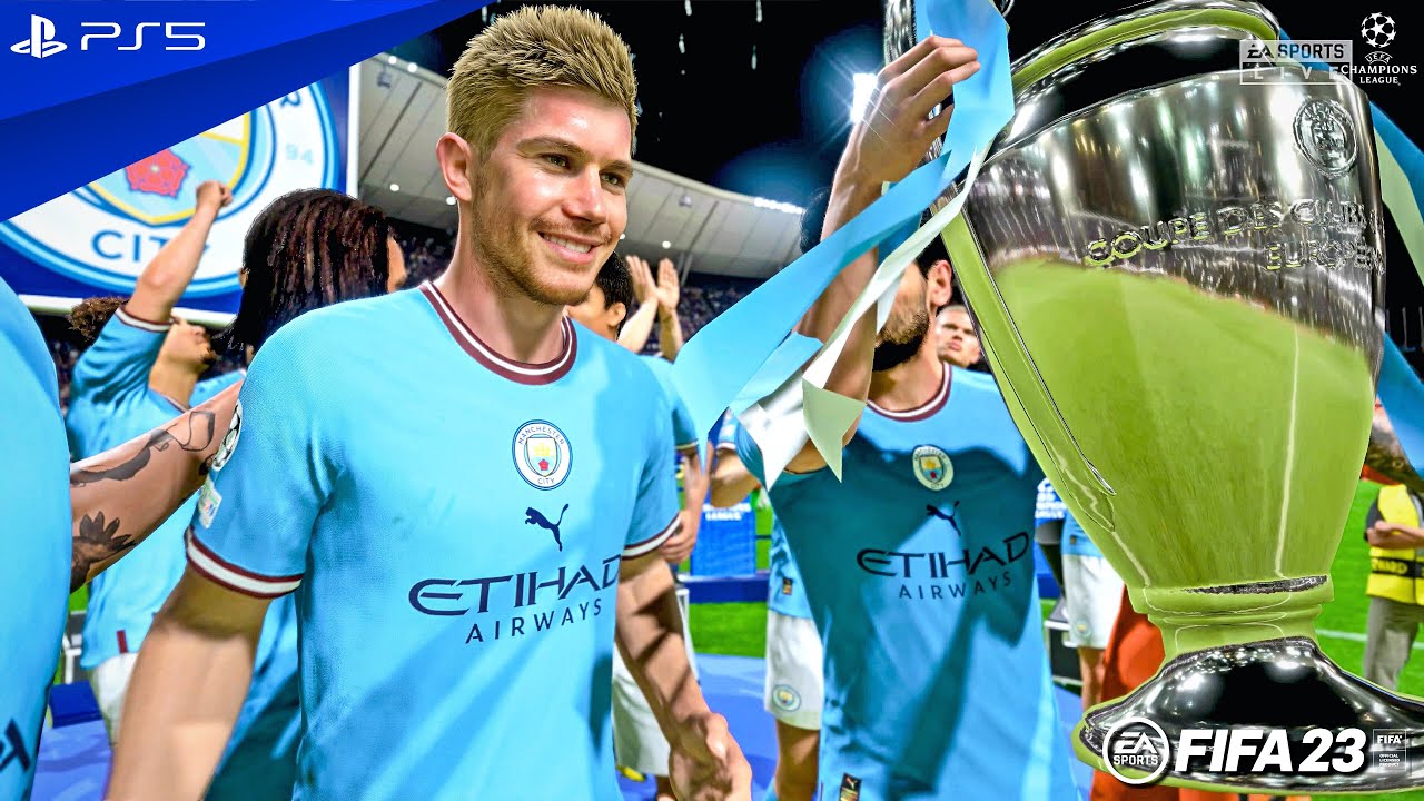 FIFA 23 - Man City vs. Inter Milan - Champions League 22/23 Final Match at Istanbul | PS5&trade; [4K60]