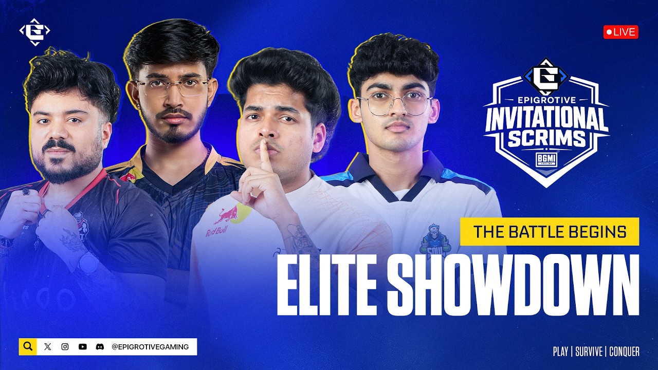 Epigrotive Invitational Scrims Elite Showdown | FT. #Apexgaming #soul #outrage #orangutan #vasista