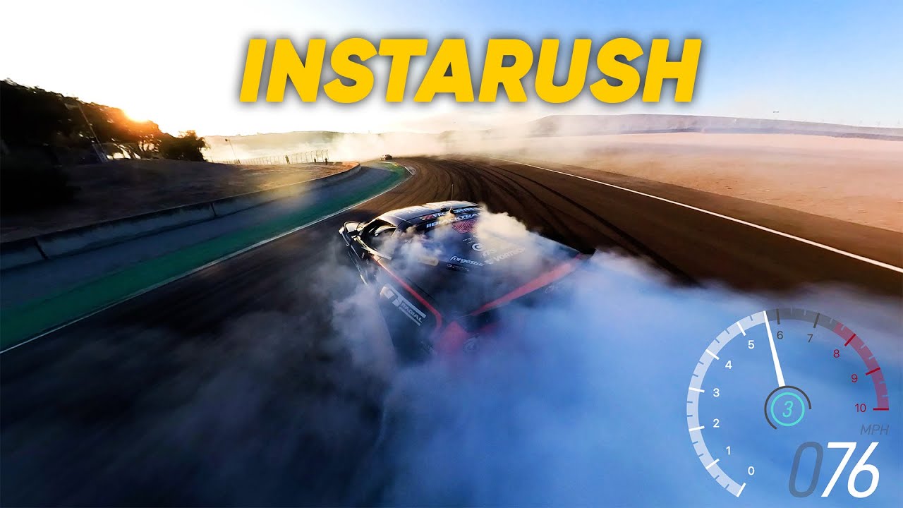 Laguna Seca Full Course Drift with the LexiMount and Insta360 X3!
