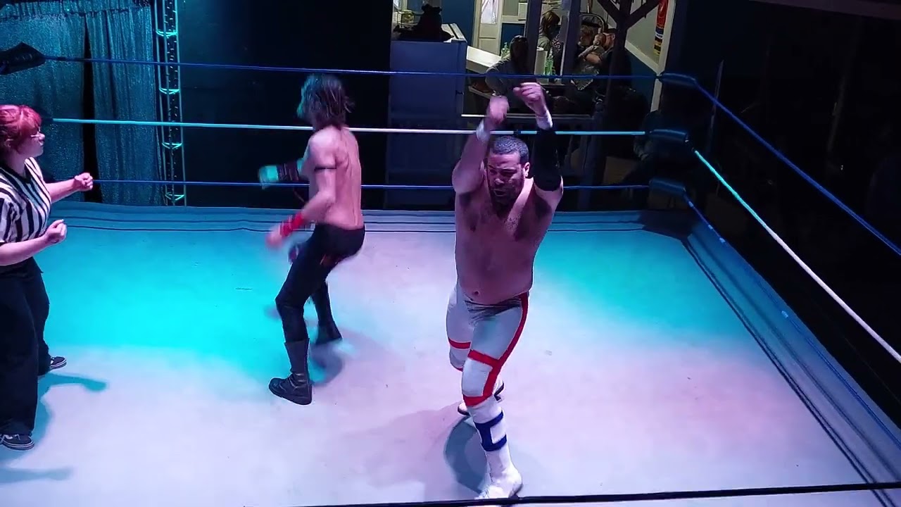 Cecil Cerveza vs Jared Kripke - IWAU 4/1/22