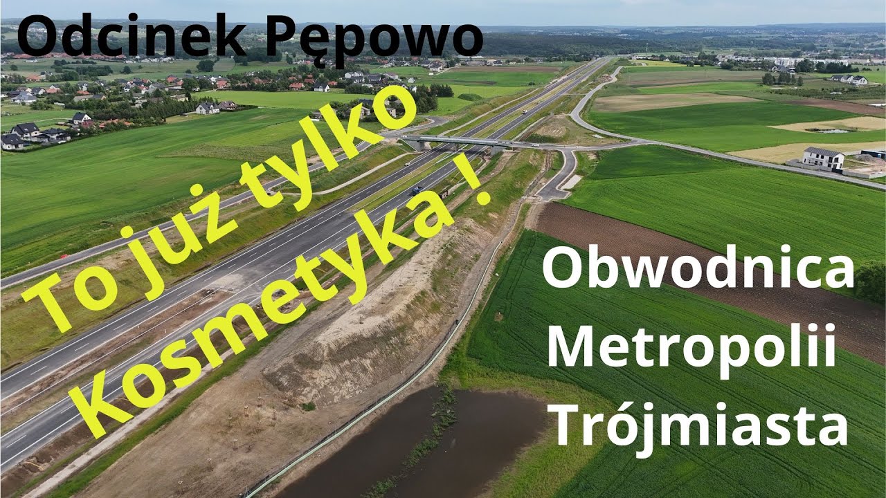 Obwodnica Metropolii Trójmiasta - odcinek Pępowo