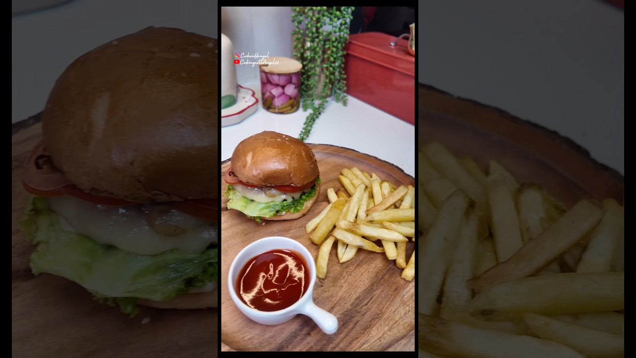 Viral Mutton Smash Burger #shorts #shortsfeed #cooking #mutton #burger #trending #fyp #explore #yt