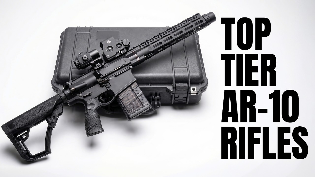 Рейтинг лучших винтовок AR-10 — от бюджетных до премиум-класса #проблемысоспуском