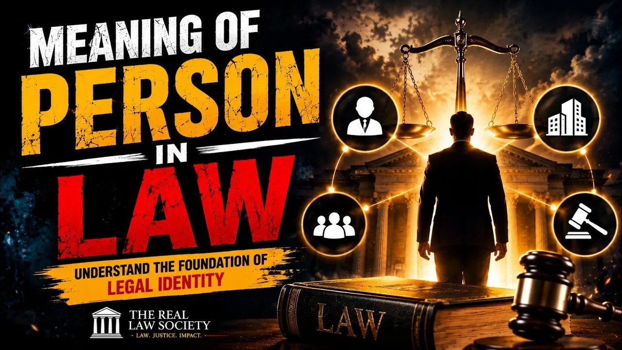 &ldquo;Person&rdquo; in Law Doesn&rsquo;t Mean Human: Legal Identity Explained