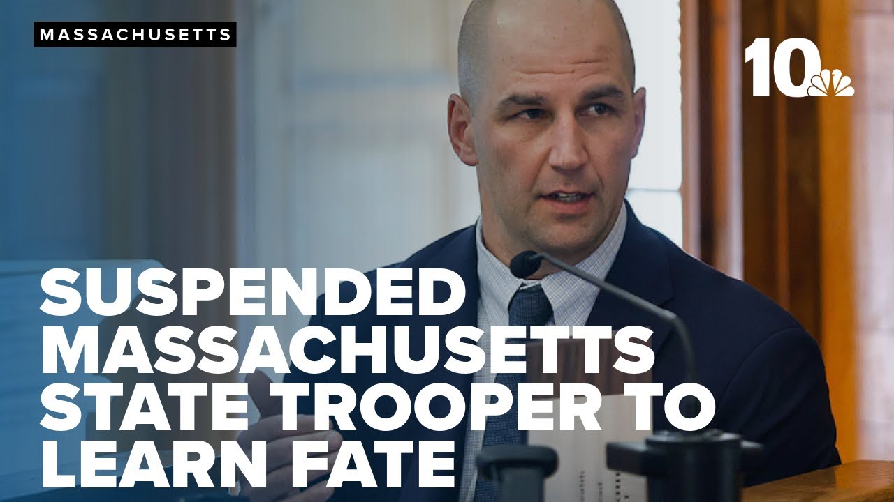 Suspended Massachusetts State Trooper to learn fate