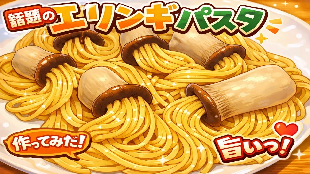 SNSで流行った「エリンギパスタ」を実際に作って食べてみた結果…