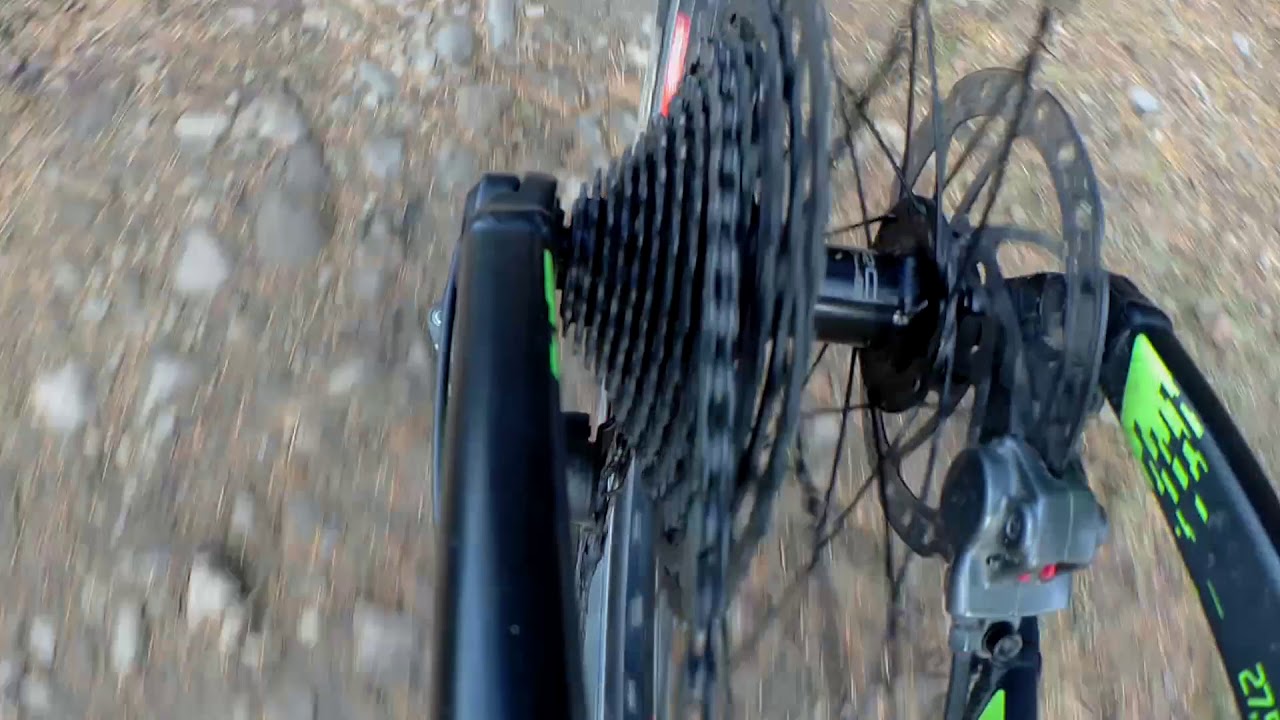 SRAM EAGLE NX po modyfikacji (k&oacute;łka z GX i nowa linka)