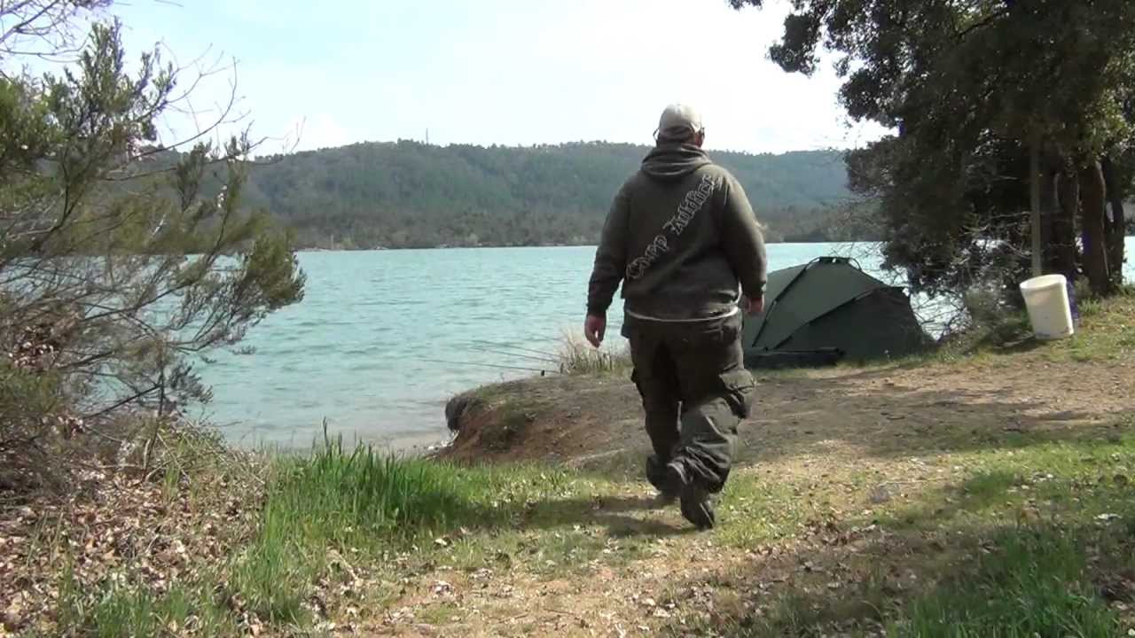 Cassien carp fishing (peche de la carpe a st Cassien avec Michael Mallet)