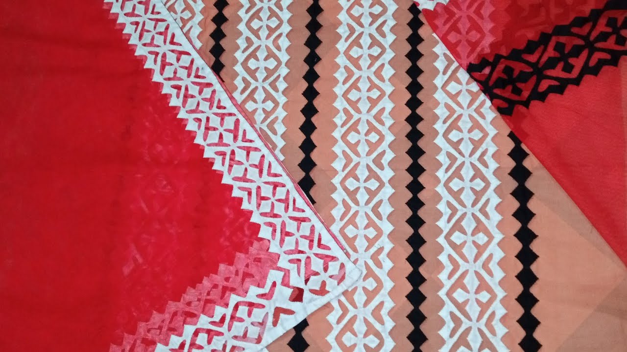 Applique tutorial | Unique Applique work | Learn applique | Applique Designs | Applique Work