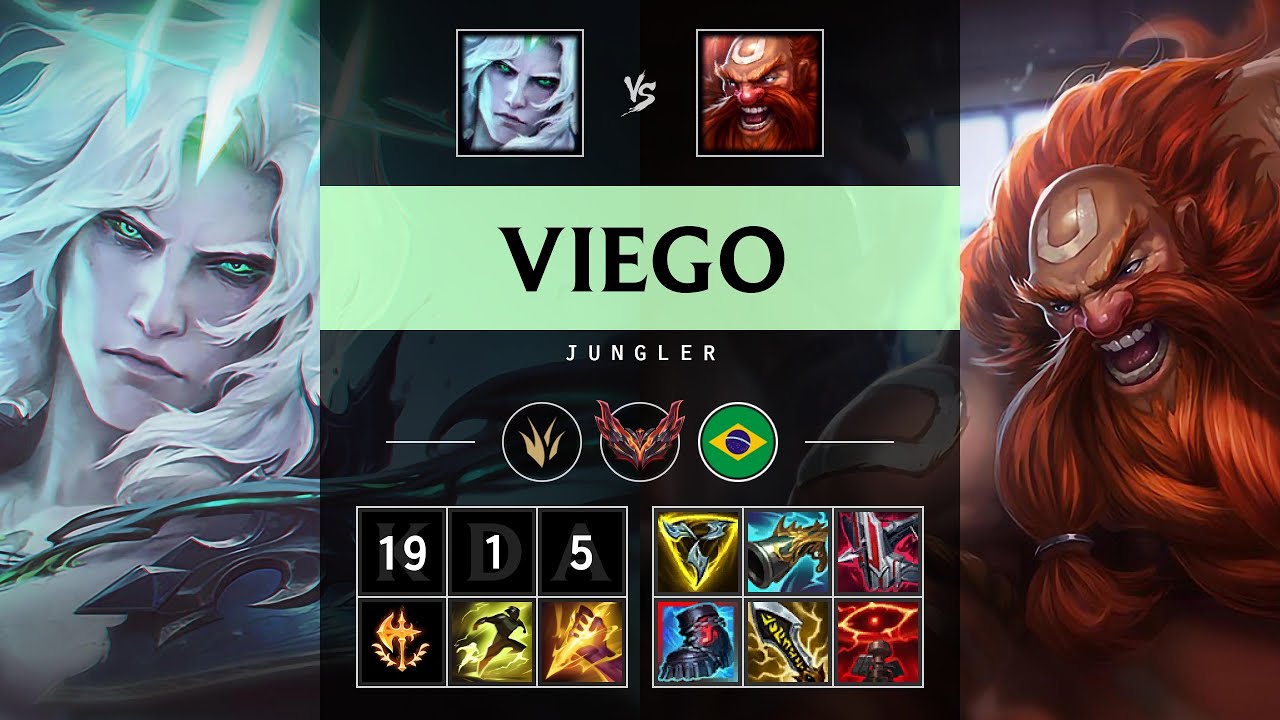 Viego Jungle vs Gragas - BR Grandmaster Patch 25.12