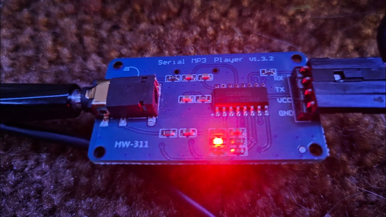 How to use microbit mp3 player