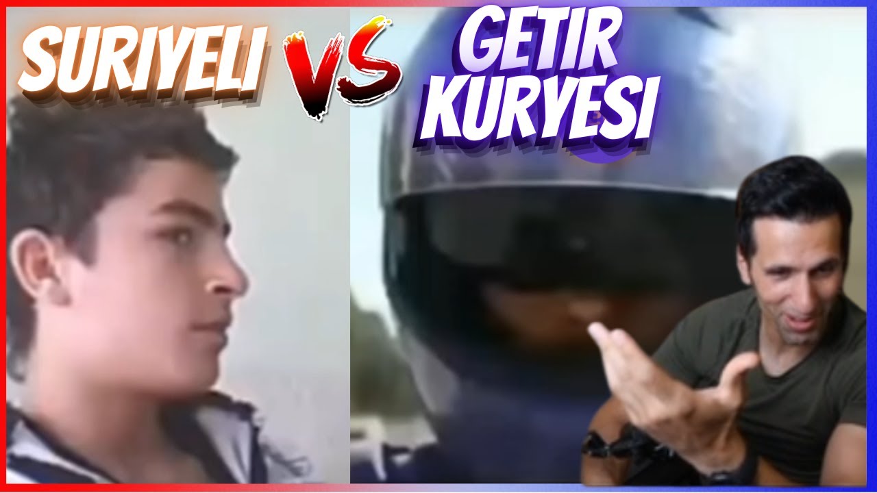 GETİR KURYESİ vs SURİYELİ (TELEFONLA SİPARİŞ )  | AMERİKALI AYNASIZ