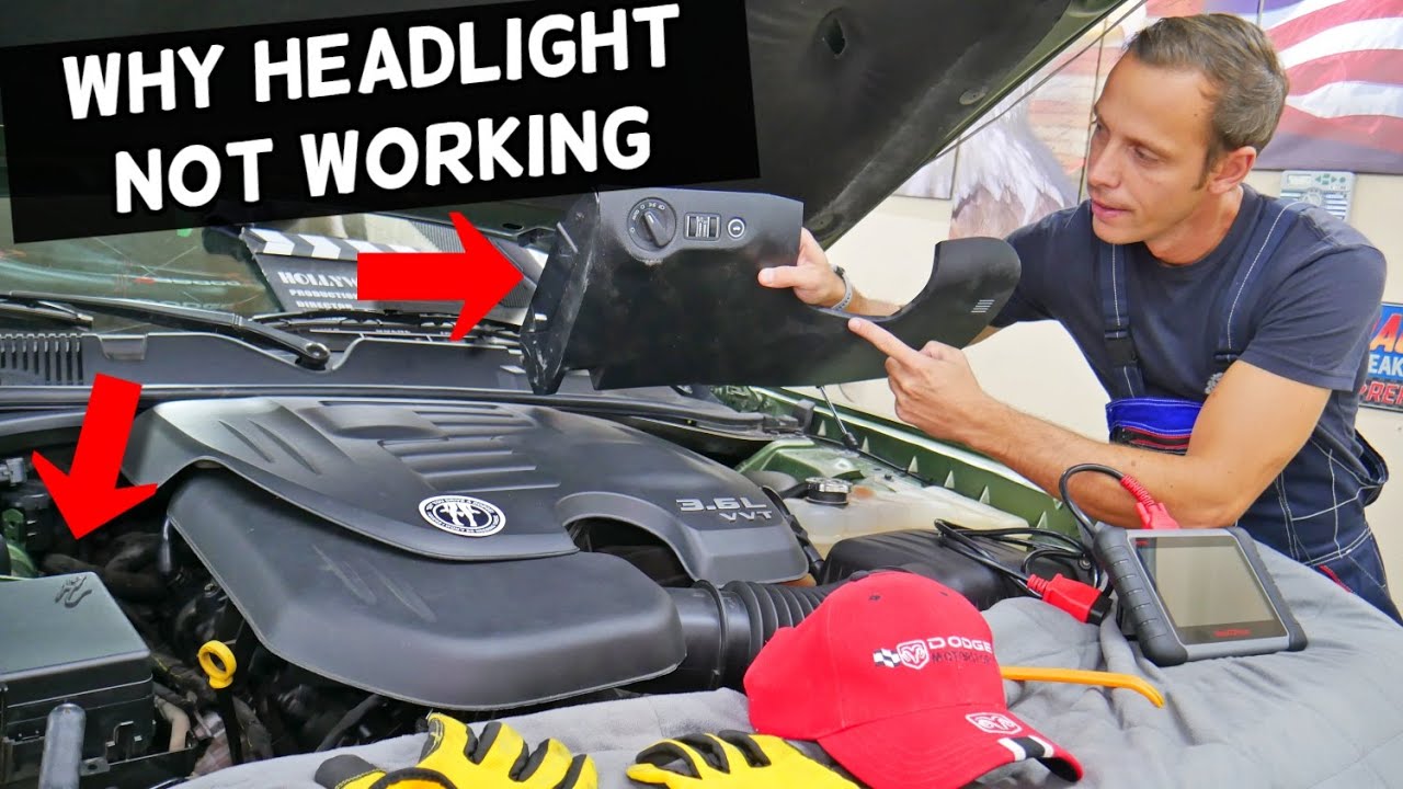 WHY HEADLIGHT DOES NOT WORK ON DODGE CHARGER