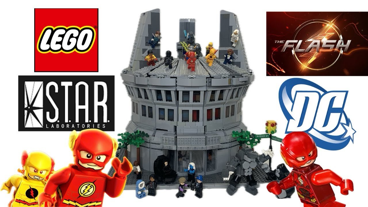 Lego The Flash STAR Labs MOC