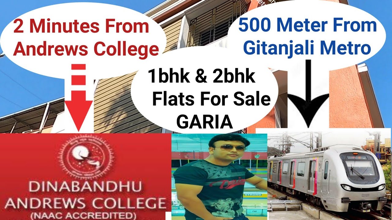 1bhk & 2bhk Flats in Garia || Parking Available || Near Gitanjali Metro station|| Prime Location