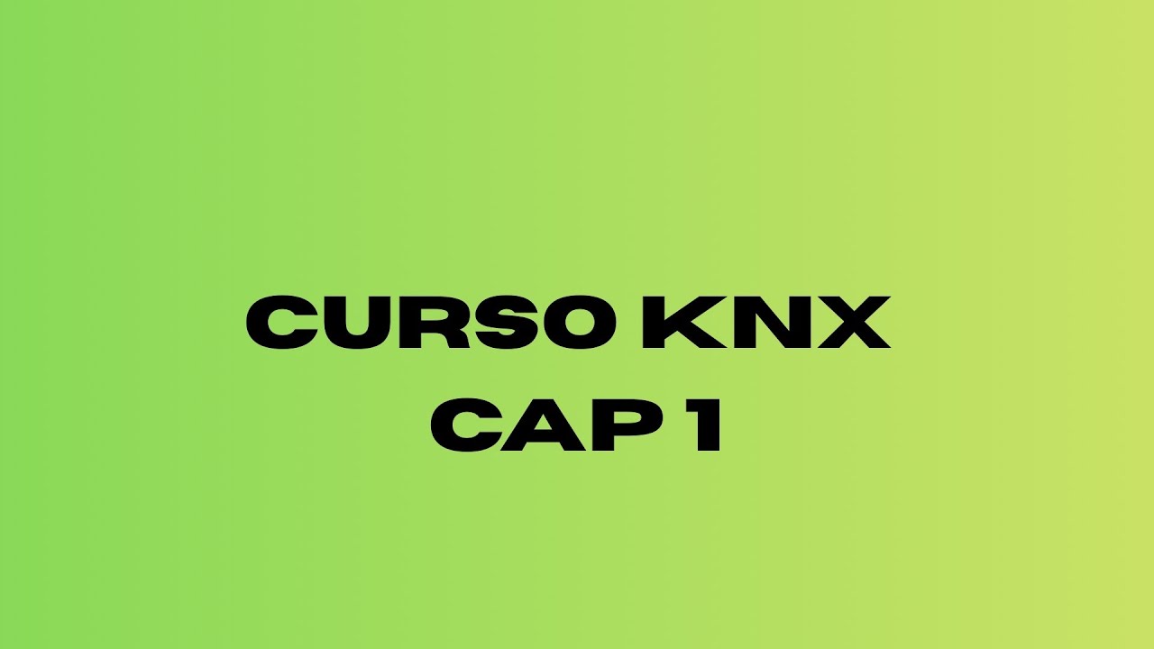 Curso KNX - Capítulo 1 - Cableado del bus y topología 