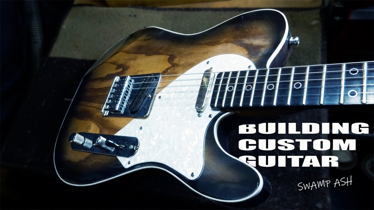building telecaster guitar swamp ash