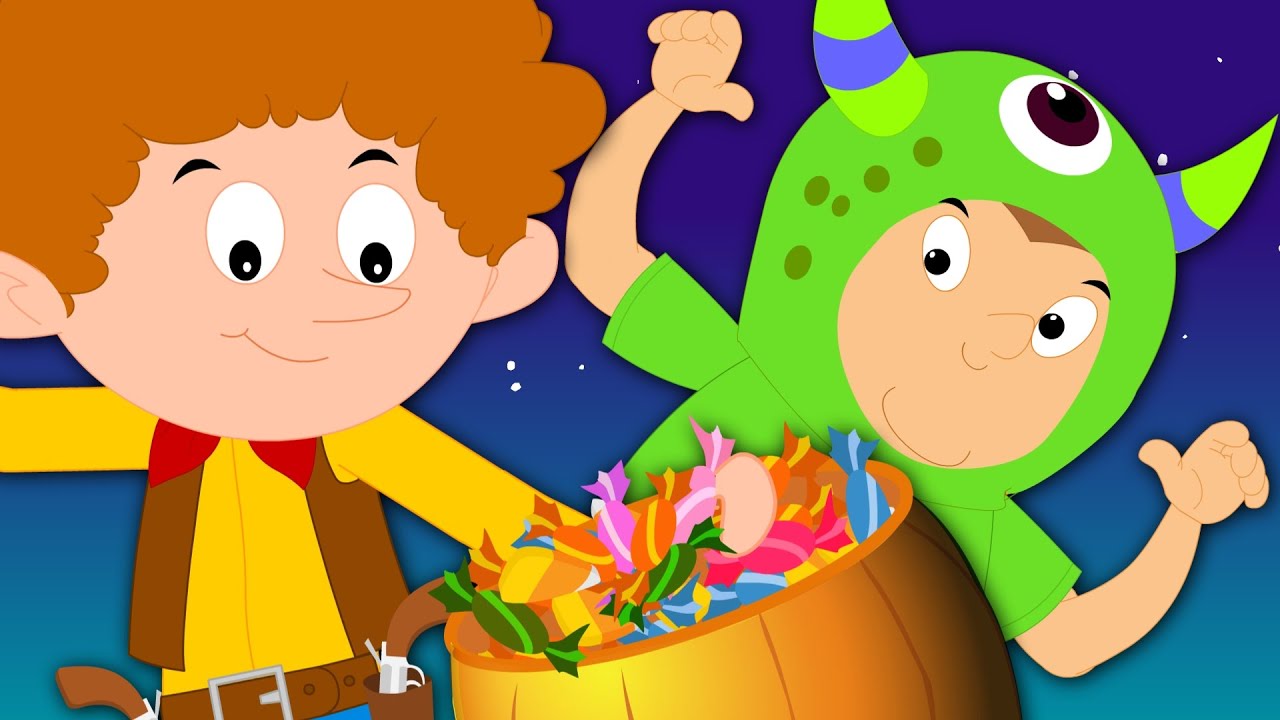 trick or treat | halloween song for children | baby rhyme | videos for preschoolers