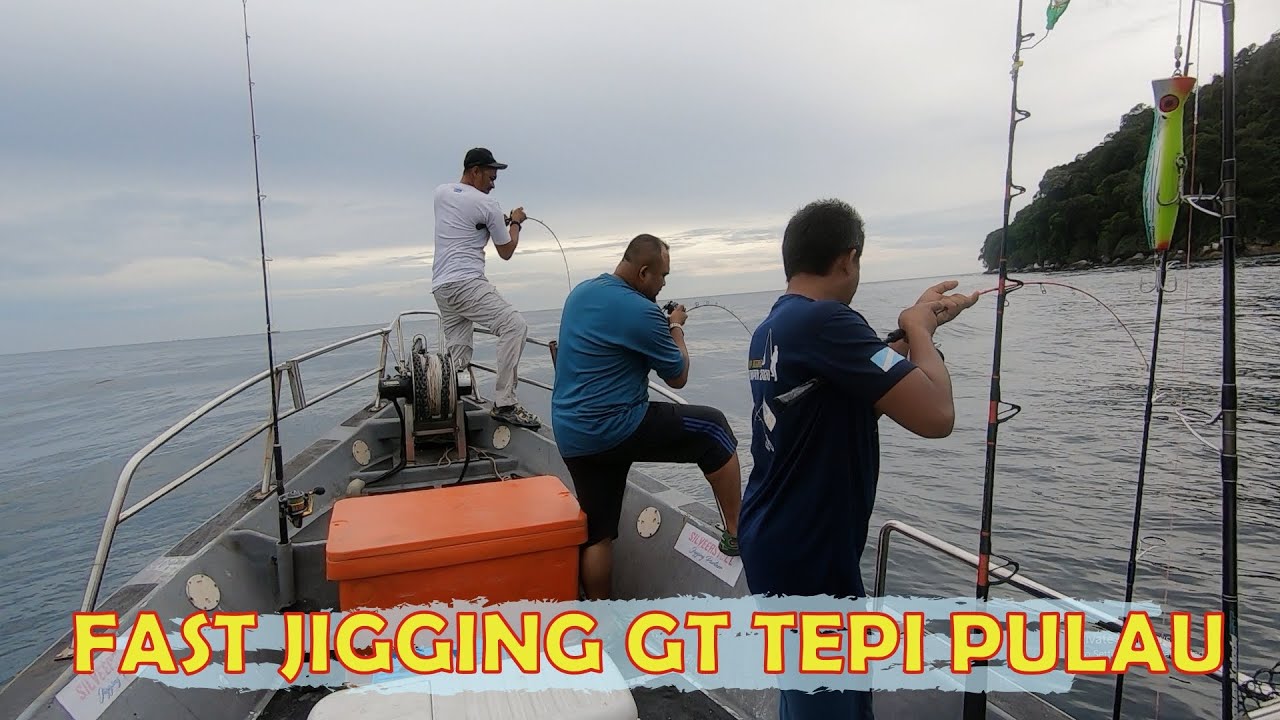 Fast Jigging Pulau Jarak [ Shimano Tranx 301HG ] Jigging GT Pulau Jarak