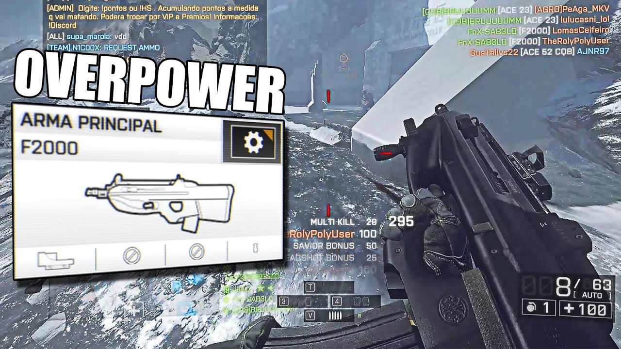 OVERPOWER GUN - Battlefield 4