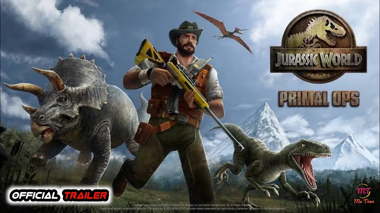 Jurassic World Primal Ops (Official Trailer) New Android I IOS Adventure Games New Reveal Trailer