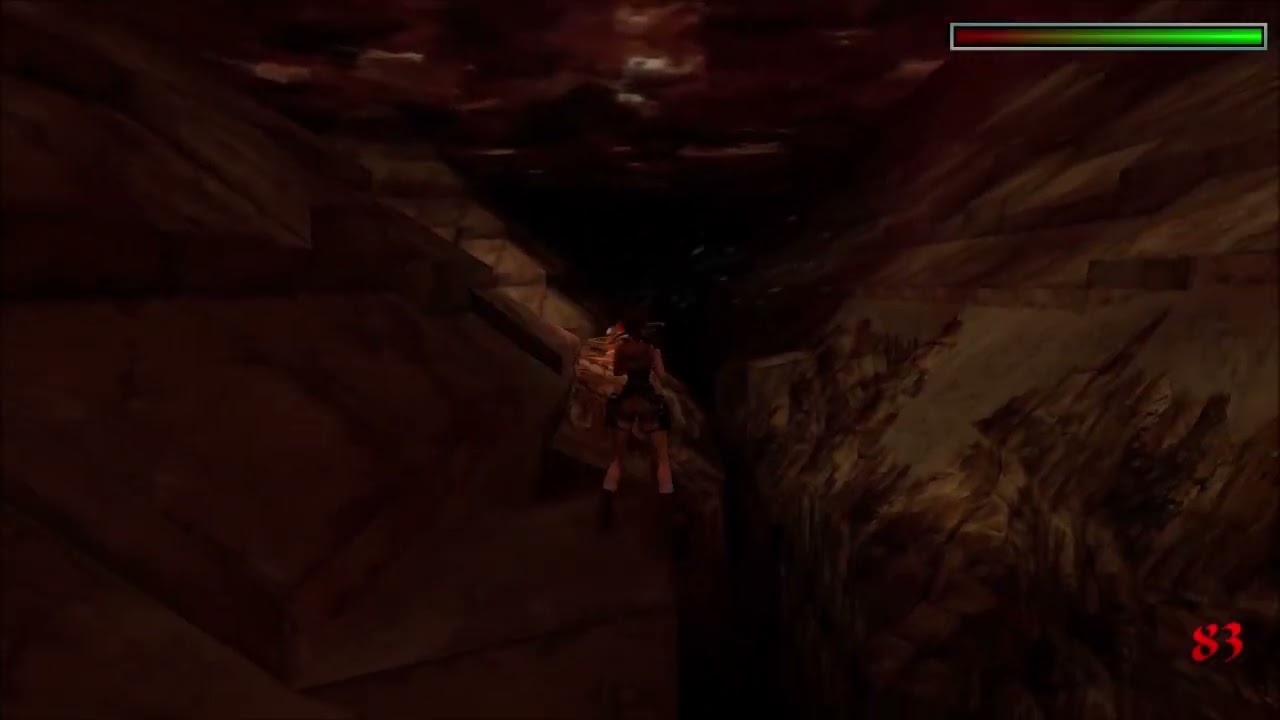 Tomb Raider IV: The Last Revelation: Remastered: Level 33: Khufu's Queens Pyramids Walkthrough
