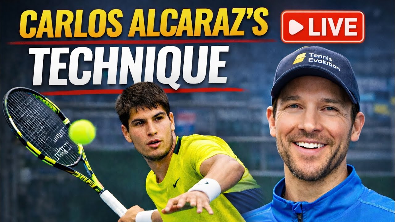 Let&rsquo;s talk about Carlos Alcaraz&rsquo;s technique! And what we can learn from his technique.