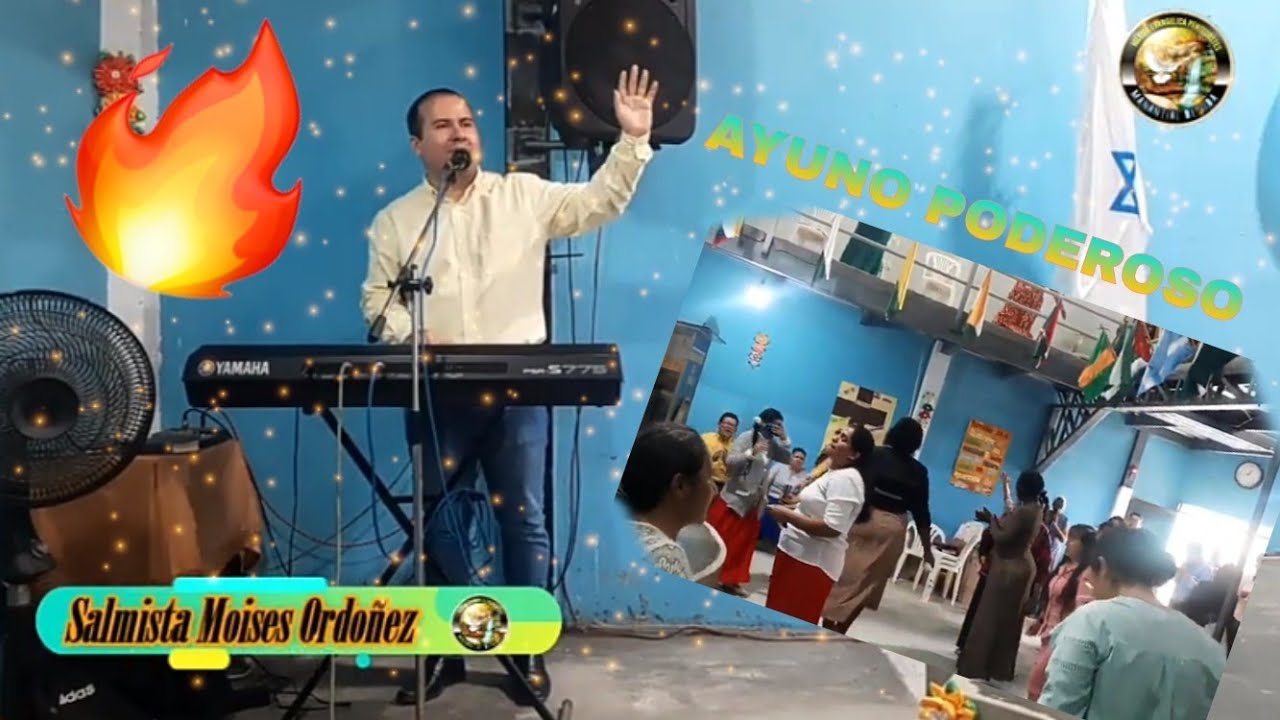 Salmista Moisés Ordoñez Iglesia Manantial de Vida