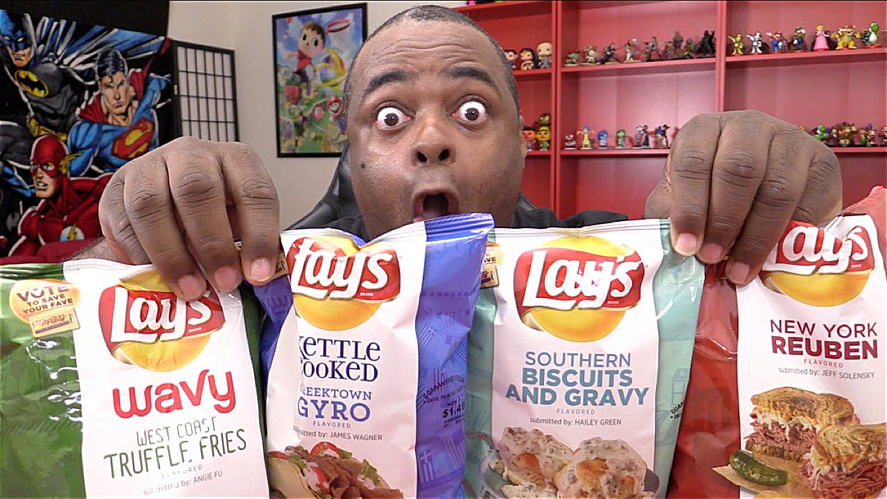 СТРАННЫЙ ТЕСТ НА ВКУС ЧИПСОВ LAYS!