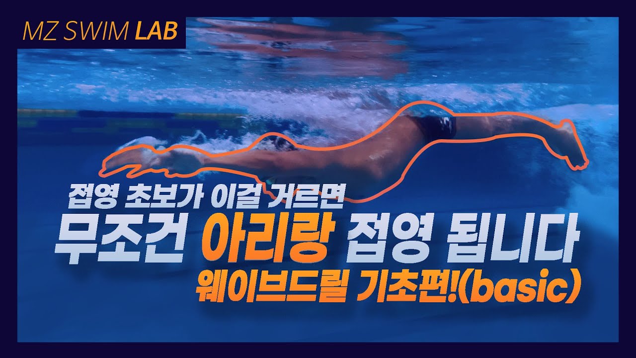 접영 입문자의 기초 첫걸음,  웨이브드릴!