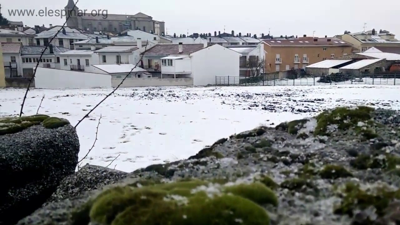 Nieve en El Espinar (Segovia) 
Turismo, El Espinar, ven a vernos!